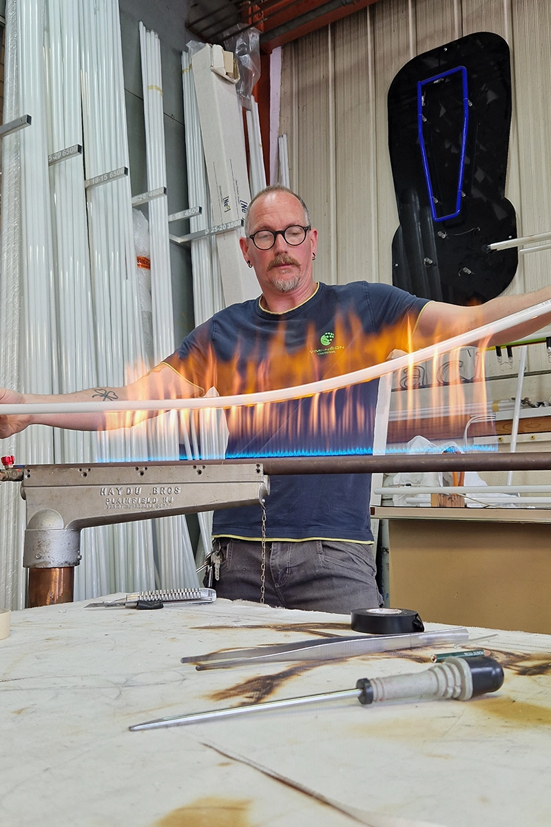 Atelier de soufflage de verre